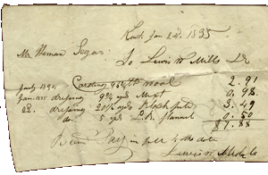service receipt