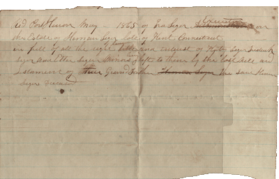 receipt from Port Huron